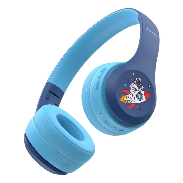 Havit H626bt Mavi Kulak Üstü Bluetooth Kulak - Görsel 9