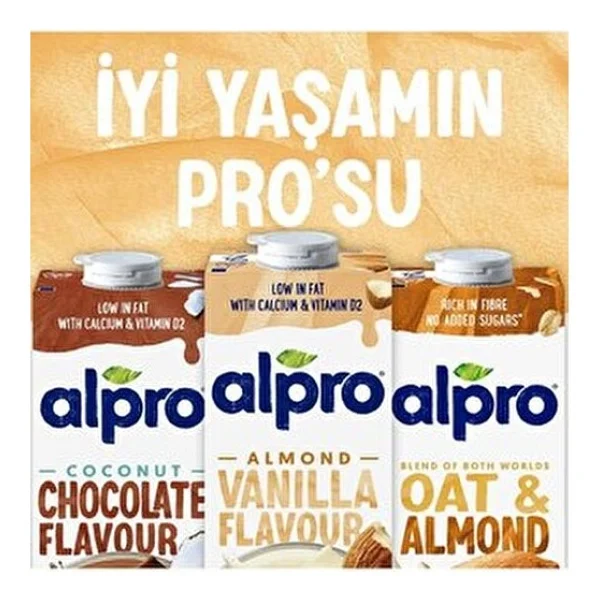 Alpro Vanilya Badem Içeceği 2x1 Lt - Görsel 5