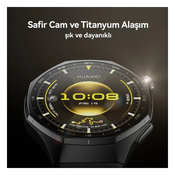 Huawei Watch Gt 6 Pro 46mm Titanyum Akıllı Saat - Görsel 9