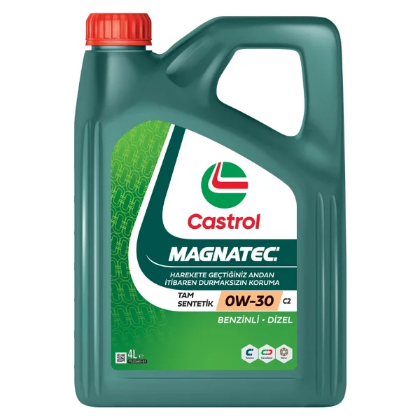 Castrol Magnatec 0w-30 C2 4 Lt Motor Yağı - 2025 - Görsel 2