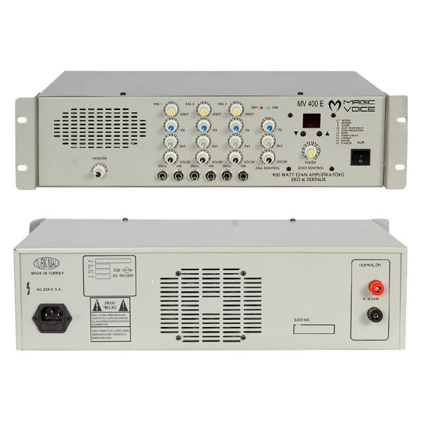 Magicvoice Mv-400ef 400 W Trafosuz Amfi - Görsel 2