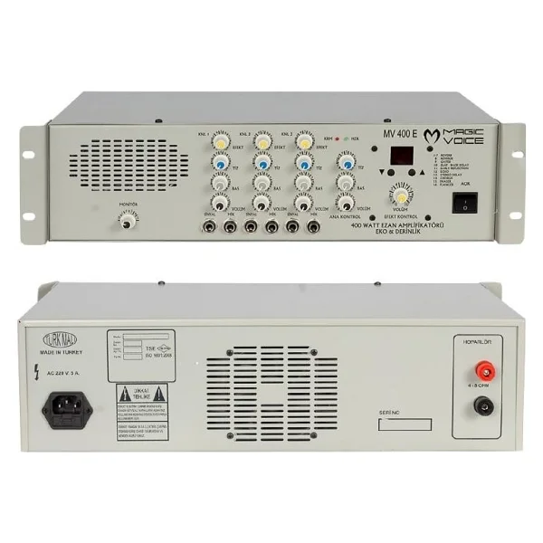Magicvoice Mv-400ef 400 W Trafosuz Amfi - Görsel 3
