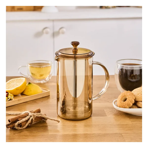 Tohana Thn68109 350 Ml Bambu Kapaklı French Press - Görsel 5
