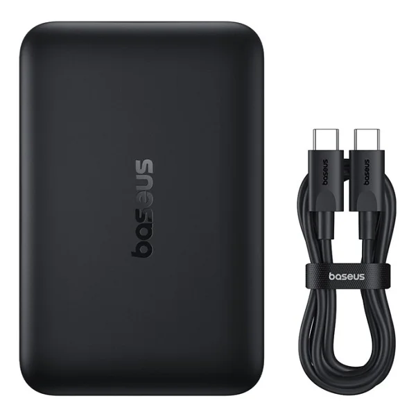 Baseus Enerfill Fm11 Siyah 10000 mAh Hızlı Şarj Magsafe Powerbank - Görsel 4