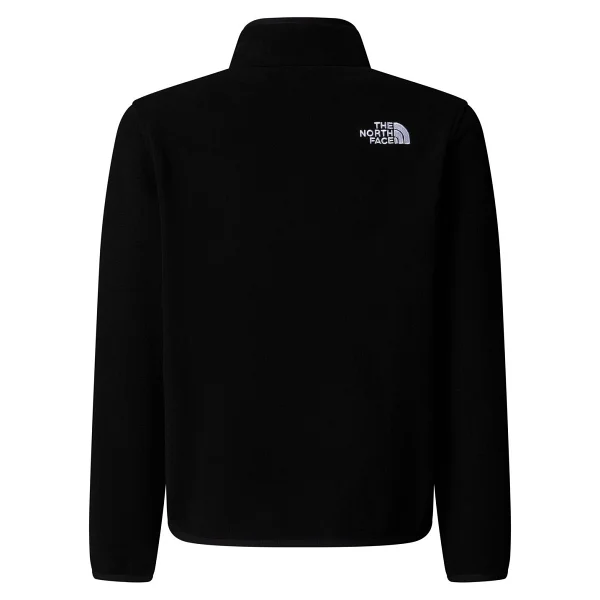 The North Face Glacier Nf0a8cvgjk31 Yarım Fermuarlı Siyah Çocuk Polar Sweatshirt - Görsel 2