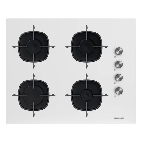 Silverline Beyaz 65 cm Ocaklı Dijital Fırınlı Ankastre Set (3457 Soho - CS5700E7W01 - BO6502W02 ) - Görsel 3