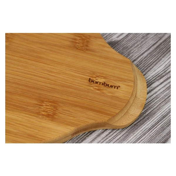 Bambum Pade - Yuvarlak Sahan 18 Cm Bambu Altlık - Görsel 3