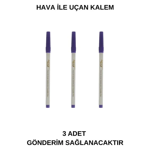 Uçan Kalem Tekstil Işaretleme Kalemi - Hava İle Uçan - Görsel 4