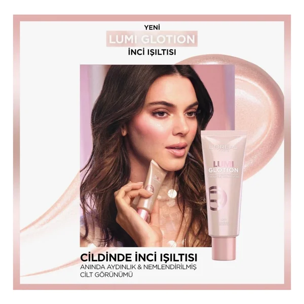 L'oreal Paris Glotion All In One Doğal Işıltı Veren 901 Fair Glow Likit Highlighter - Görsel 2