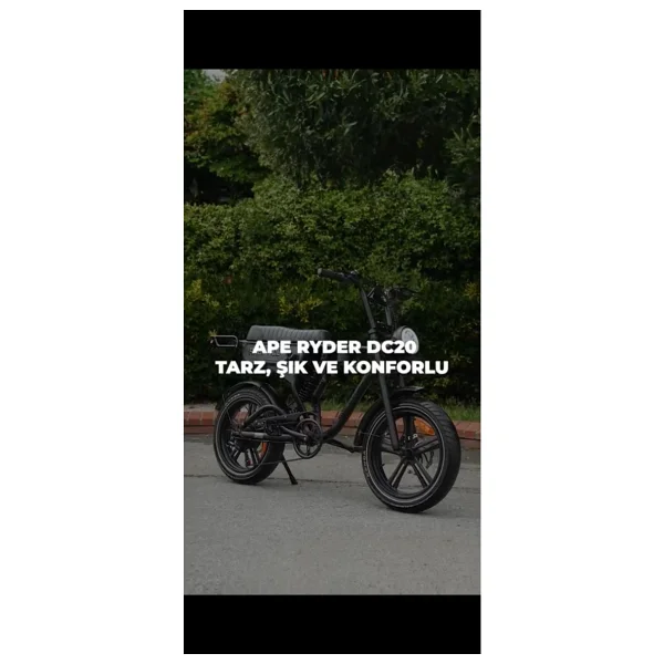 Ape Ryder Dc20 250 W İki Kişilik Elektrikli Bisiklet - Görsel 5