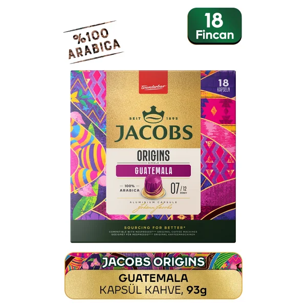 Jacobs Origins Guatemala Kapsül Kahve 18'li - Görsel 10