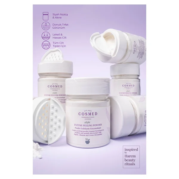 Cosmed Alight Enzyme Peeling Powder 75 Gr - Görsel 8