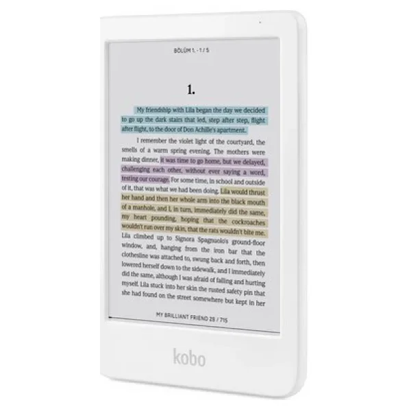 Kobo Clara Colour 16 GB 6" E-Kitap Okuyucu - Görsel 3