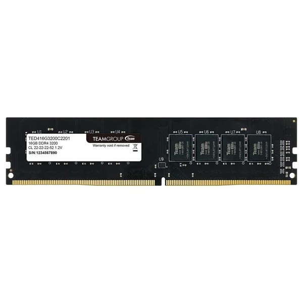 Team Elite 16 GB 3200 MHz CL22 TED416G3200C2201 DDR4 Ram - Görsel 3
