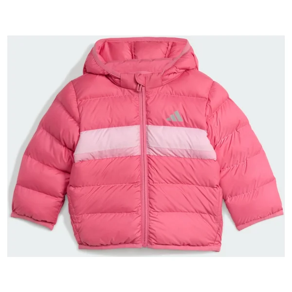 Adidas Synthetic Down Jl7390 Koyu Pembe Bebek Mont - Görsel 7