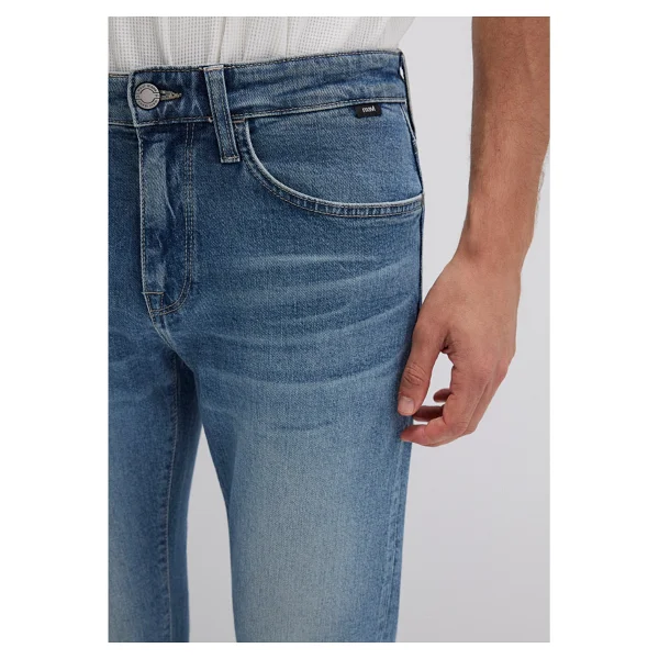 Mavi Marcus Premium 00351-90654 Açık Buz Mavisi Erkek Straight Jean - Görsel 5