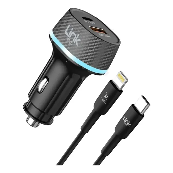 Linktech C435 55 W Lightning Hızlı Araç Şarj Aleti - Görsel 2
