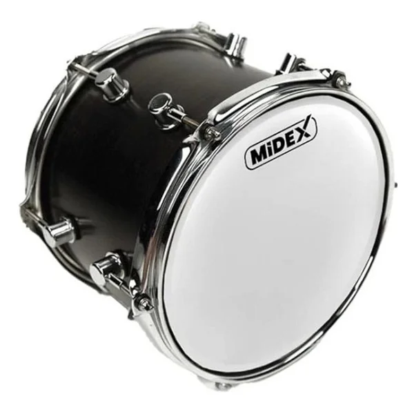 Midex Dr-18wh Beyaz Renk 18 İnç Bas Kick Bateri Davul Derisi Drumhead 18'' İnch (45.72 Cm) - Görsel 2
