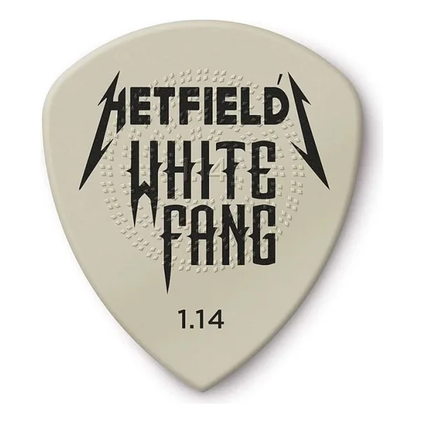 Dunlop Picks Ph122p1.14 - Hetfield Beyaz Fang Akışı 1,14 Mm - Oyuncu Paketi 6 - Görsel 8