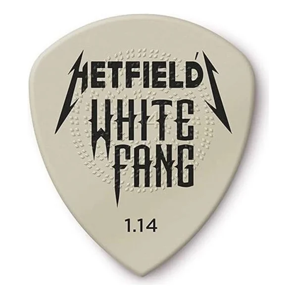 Dunlop Picks Ph122p1.14 - Hetfield Beyaz Fang Akışı 1,14 Mm - Oyuncu Paketi 6 - Görsel 5