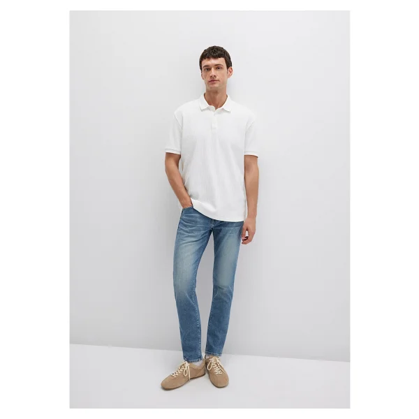 Mavi Marcus Premium 00351-90654 Açık Buz Mavisi Erkek Straight Jean - Görsel 9