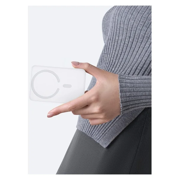 Baseus Enerfill Fm11 Beyaz 10000 mAh Hızlı Şarj Magsafe Powerbank - Görsel 5