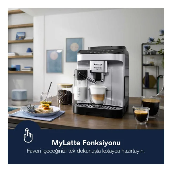 Delonghi Magnifica Evo Ecam290.61.Sb Tam Otomatik Espresso Makinesi - Görsel 4