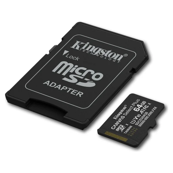 Kingston Canvas Select Plus Sdcs3/64gb Class 10 Uhs-I U1 A1 V10 64 GB Micro Sd Kart - Görsel 3
