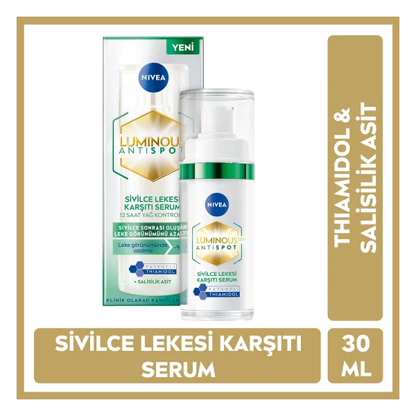 Nivea Luminous630 Sivilce Lekesi Karşıtı 30 Ml Yüz Serumu - Görsel 9