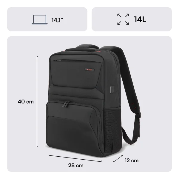 Mack Business X 14.1" Laptop Sırt Çantası - Görsel 5