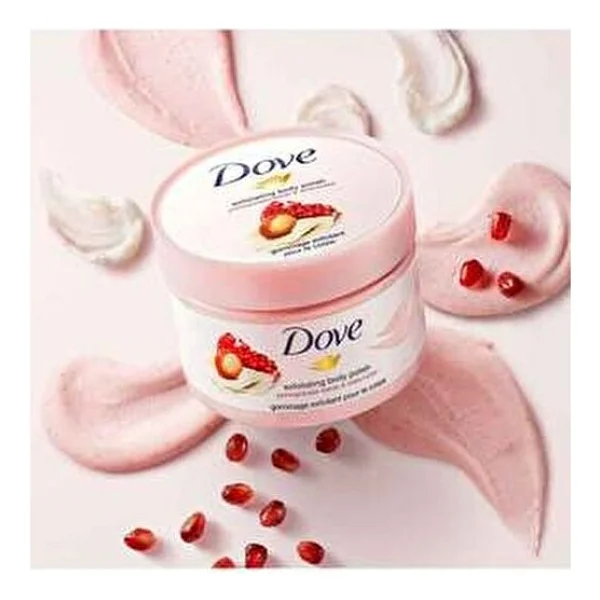 Dove Vücut Peelingi Nar Çekirdeği Ve Shea Yağı 225 Ml Macademia Fındığı Ve Pirinç Sütü 225 Ml - Görsel 7