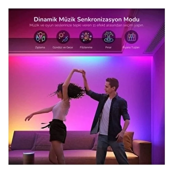 Govee Basic Rgbıc H618a 5 M Şerit LED - Görsel 5