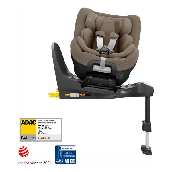 Maxi-Cosi Mica 360 Pro Isofix Authentic Truffle 0-18 Kg Oto Koltuğu - Görsel 2