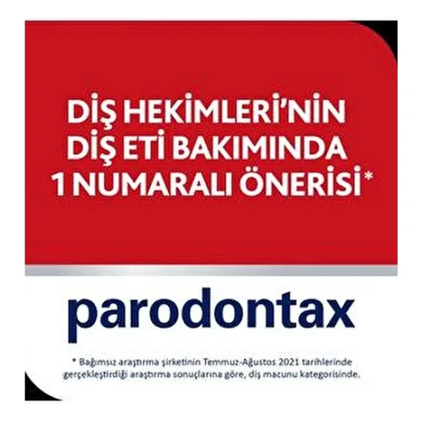 Parodontax Beyazlatıcı 75 Ml 2 Adet Florürlü Diş Macunu - Görsel 10