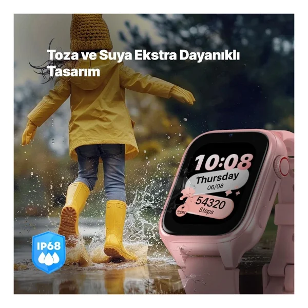 Ttec Kidi 2ksw02p Pembe Akıllı Çocuk Saati - Görsel 9