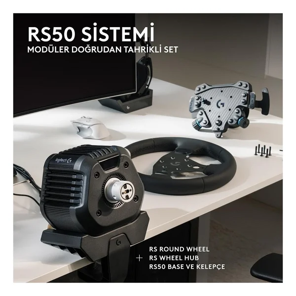 Logitech Rs50 True Force Direksiyon Seti - Görsel 2