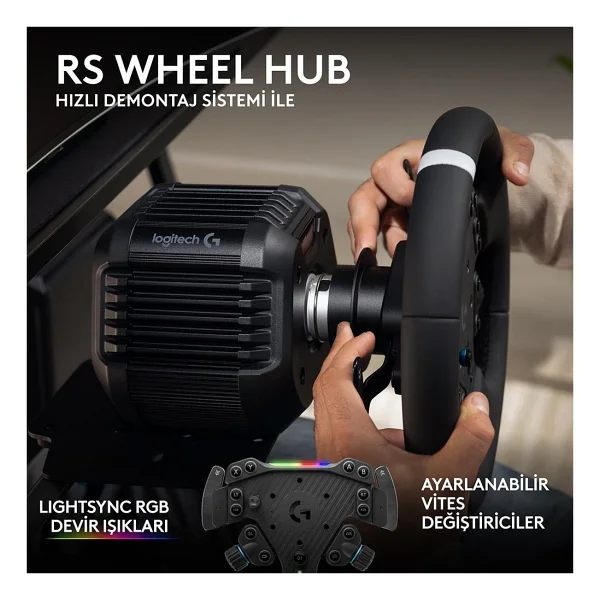 Logitech Rs50 True Force Direksiyon Seti - Görsel 4
