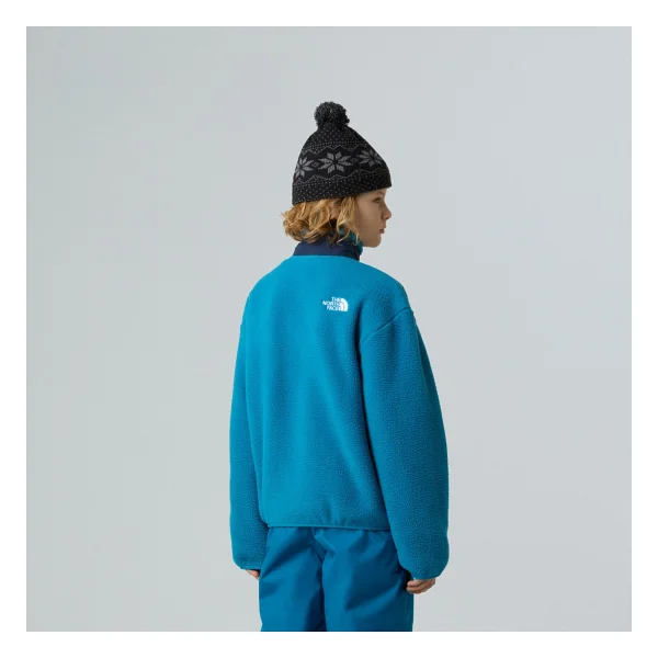 The North Face Yumıorı Erkek Çocuk Fermuarlı Polar Ceket Nf0a8azgcz61 - XL - Mavi - Görsel 2