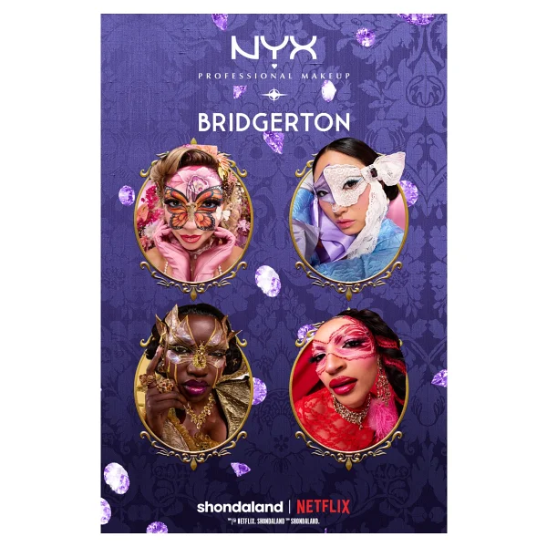 NYX Professional Makeup Bridgerton 02 Lady In Silver Allık Paleti - Görsel 7