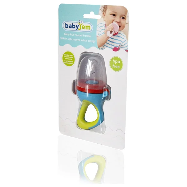 Babyjem Silikon Uçlu Turuncu Meyve Sebze Emziği - Görsel 3