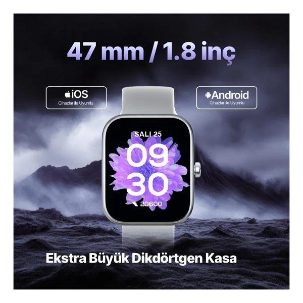 Ttec Tempus 47mm 2s09w Gümüş Akıllı Saat - Görsel 3