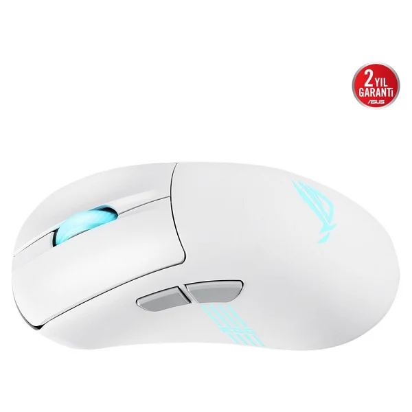 Asus Rog Keris Iı Origin Şarjlı Makrolu Optik Kablolu/Kablosuz Oyuncu Mouse - Görsel 6
