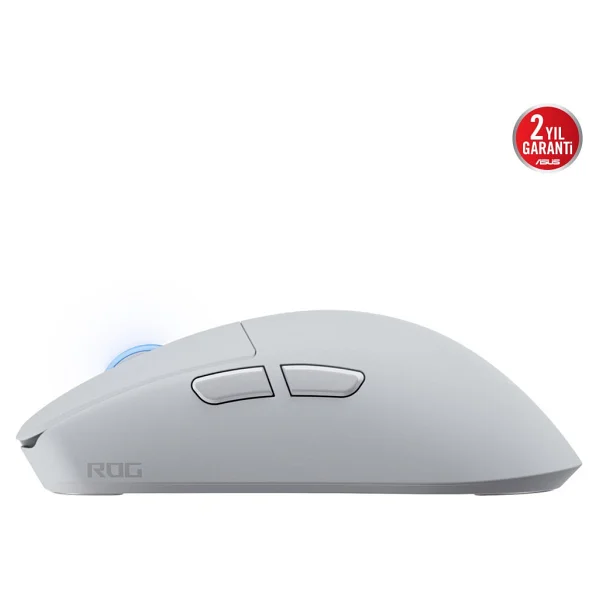 Asus ROG Harpe II Ace Beyaz Şarjlı Optik Kablolu/Kablosuz Oyuncu Mouse - Görsel 6
