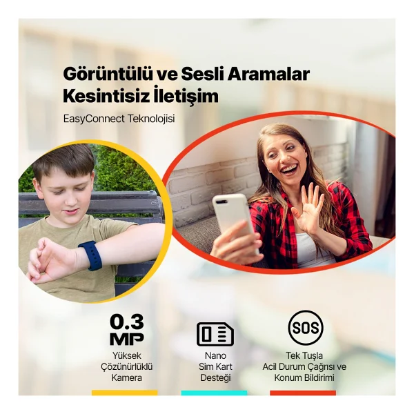 Ttec Kidi 2ksw02m Lacivert Akıllı Çocuk Saati - Görsel 7