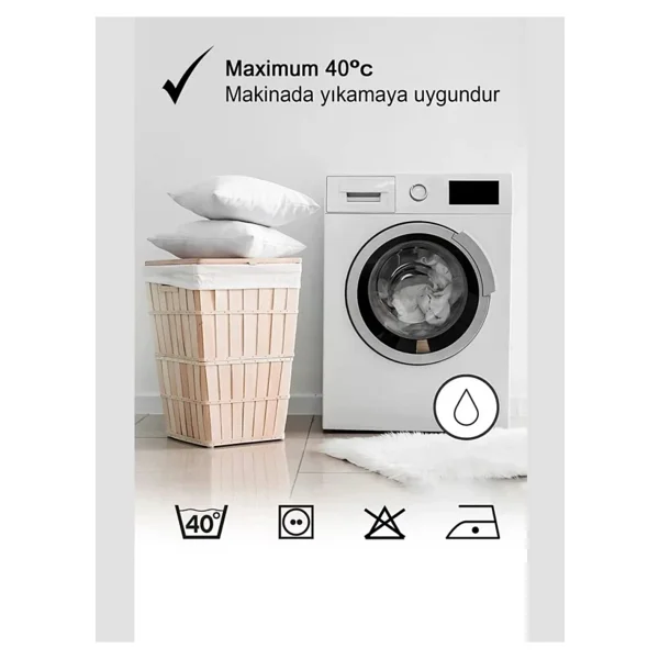 Moda Boncuk Silikon Elyaf 1 Kg - Beyaz - Görsel 3