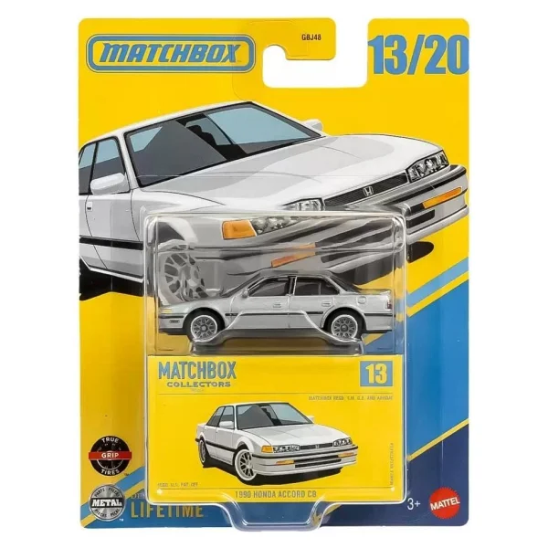 Matchbox Collectors 1990 Honda Accord CB GBJ48-JCL27 - Görsel 6