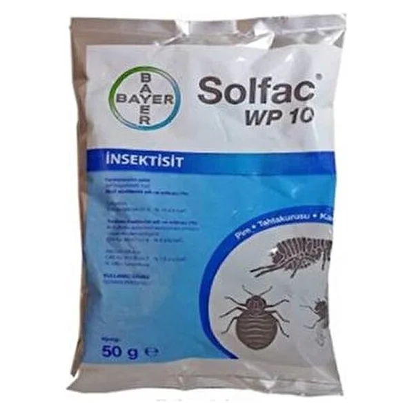 Bayer Solfac Wp 10 50 Gr Genel Haşere İlacı - Görsel 2