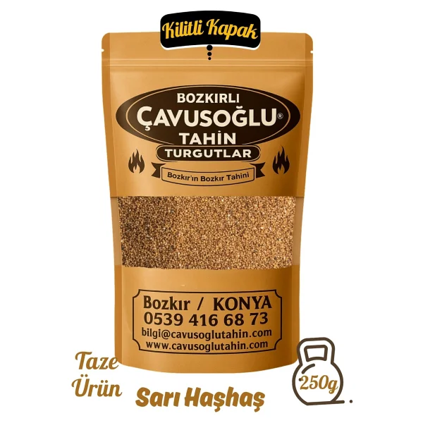 Bozkırlı Çavuşoğlu Afyon Sarı Haşhaş 250 Gr - Görsel 5
