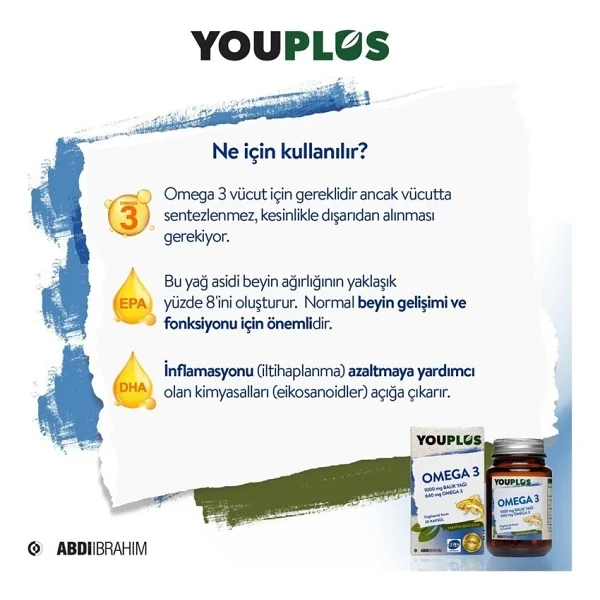 Youplus Omega 3 30 Kapsül 2'li - Görsel 4