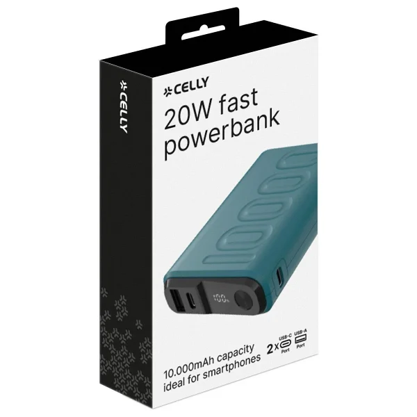 Celly Pbup10000 20 W 10000 mAh Hızlı Şarj Powerbank - Görsel 4